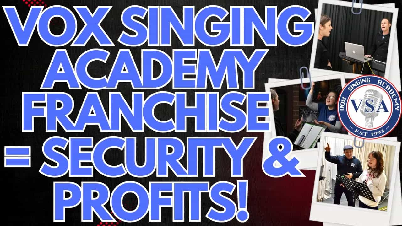 Vox Singing Academy Franchise = Security & Profits!
