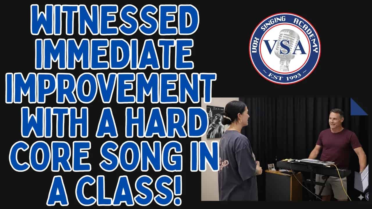 Witnessed Immediate Improvement With a Hard Core Song in a Class!