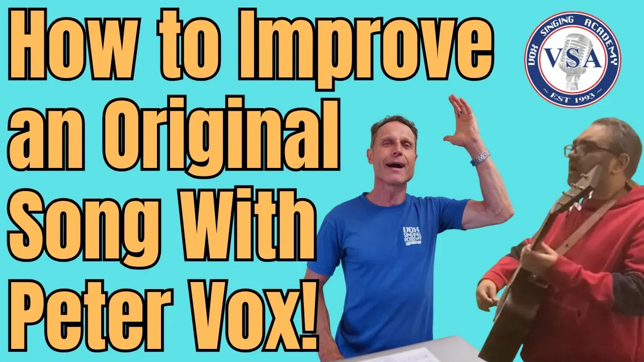 How to Improve an Original Song With Peter Vox!