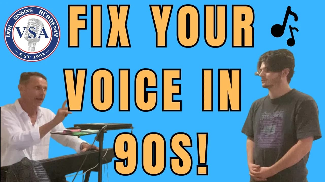 Witness Immediate Vocal Improvement in 90 Seconds in a 1st Lesson!